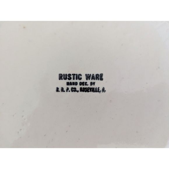 Vintage Robinson Ransbottom Pottery RRP Rustic Ware Large Bowl - Picture 11 of 14